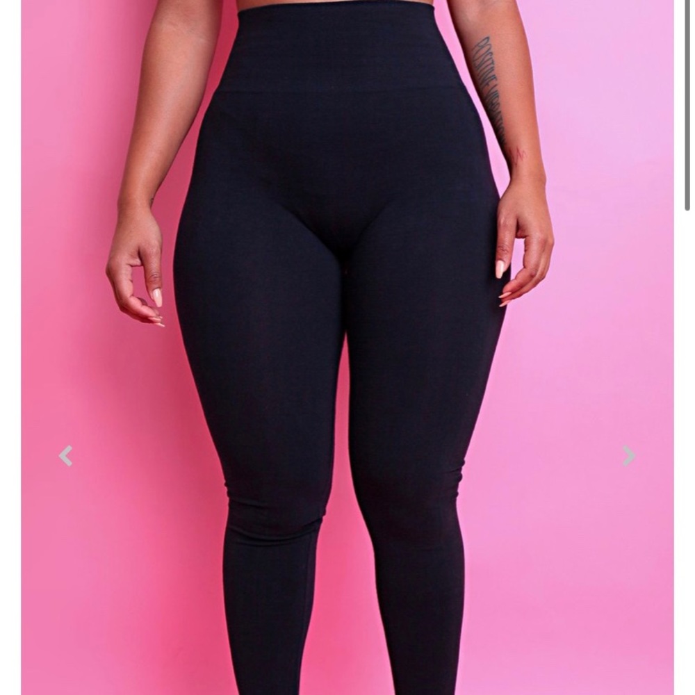 babes and felines tummy control cotton leggings